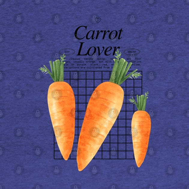 Carrot Lover - Root Vegetables by Millusti